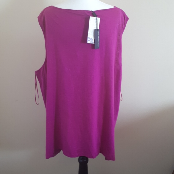Cable & Gauge Women 3X Sleeveless Top - Picture 5 of 6